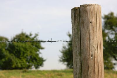 Wood Fence Post Installation!